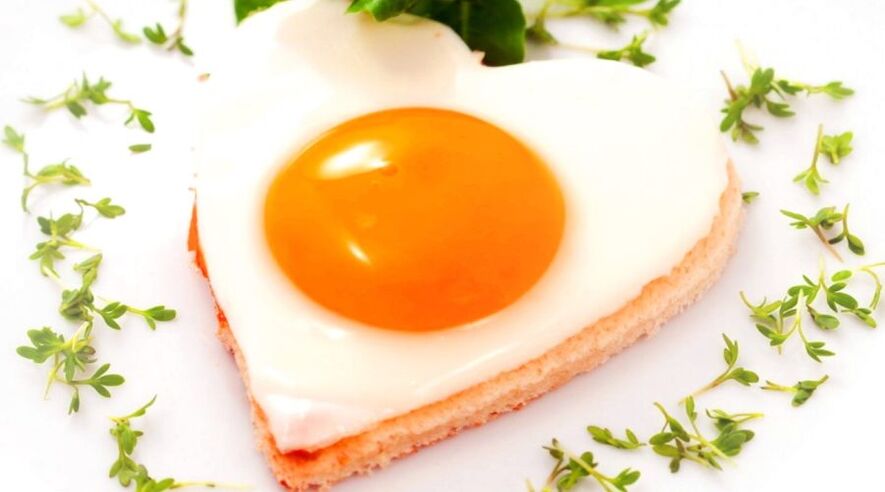 Yumurtalar, klasik Maggi diyetinin temelidir. 