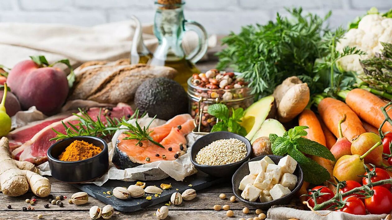Akdeniz diyetinde sağlıklı besinler